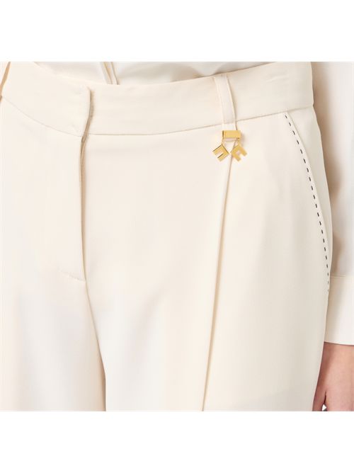 pants woman white ELISABETTA FRANCHI | PA07251E2/193